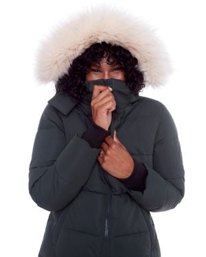 Alpine North Kluane Vegan Down (Recycled) Ultra Long Length Parka - Blue