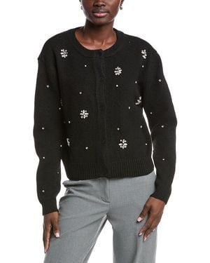 ANNA KAY Monaroe Cashmere-Blend Cardigan - Black