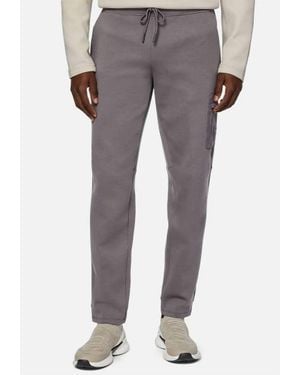 BOGGI Cotton Mixed Bottoms Sweatpants - Gray