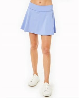 Addison Bay Flounce Skort With Pockets - Blue