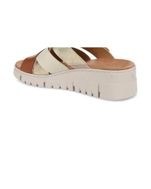 Vionic Uptown Sunset Wedge Sandal - Black