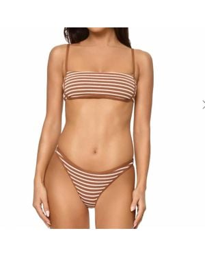 LSPACE Suzi Classic Bikini Bottom - Brown