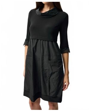 Joseph Ribkoff Classic Cocoon Dress - Black