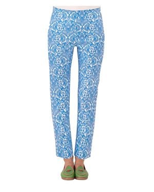 Gretchen Scott Gripeless Pull On Pants - Blue
