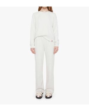 Mother Quickie Greaser Ankle Pants - White