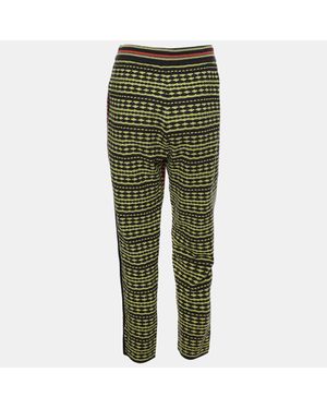 Missoni Knit Trouser - Green