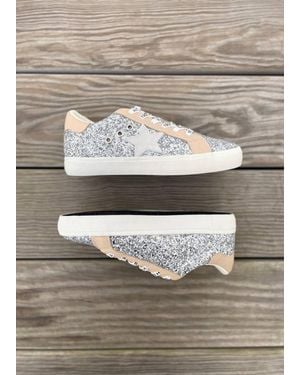 Vintage Havana Glitter Low Top Sneakers - Gray