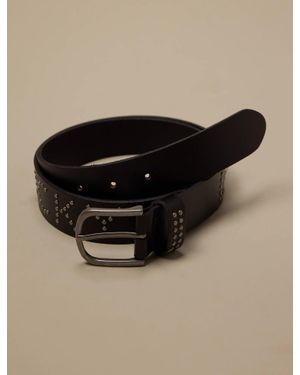 Lucky Brand Lucky Studded Belt - Black
