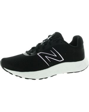 New Balance 520V8 Comfort Insole Mesh Running & Training Shoes - Black