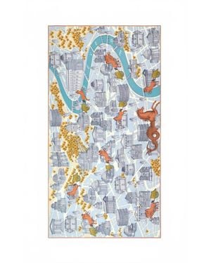 Inoui Edition Rome Scarf - Blue
