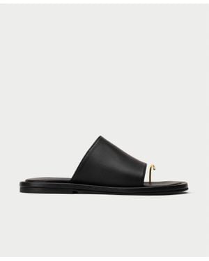 Hvoya Ring Mule - Black