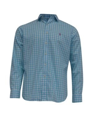 Polo Ralph Lauren Gingham Print Shirt - Blue