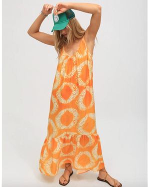 Electric and Rose Laney Dress - Orange