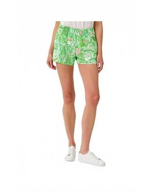 Lilly Pulitzer Upf 50+ Luxletic Backcourt Short - Green
