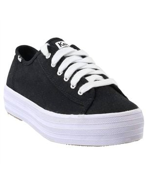 Keds Triple Kick Canvas Sneakers - Blue