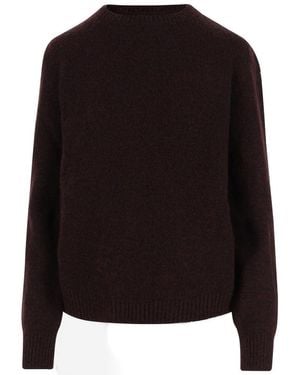 Maison Margiela Wool Blend Sweater - Black
