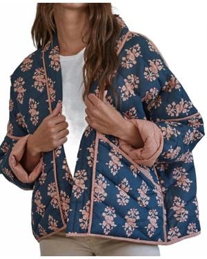By Together Quilted Puff Jacket - Blue