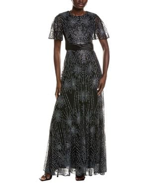 THEIA Lavina Gown - Black