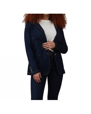 Lola Jeans Tilly Drb Denim Blazer - Blue
