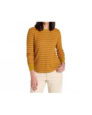 Toad & Co. Foothill Long Sleeve Crewneck Tee - Black