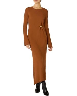 Cleobella Hjarta Midi Dress - Brown