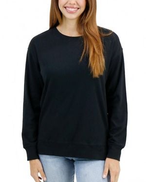 Grace and Lace Essential Long Sleeve Tee - Black