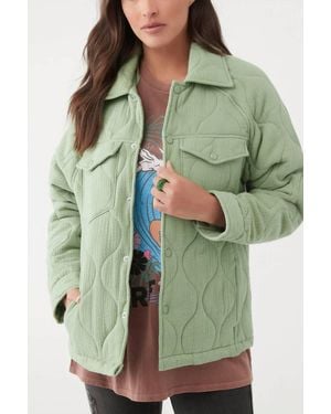 O'neill Sportswear Emet Quilted Jacket - Green