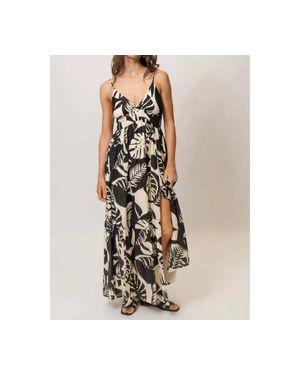 Hutch Flores Dress - Black