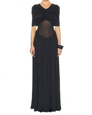 Helsa Philomena Jersey Dress - Black