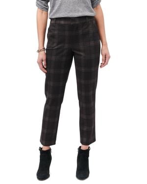 Democracy Toffee High Rise Ponte Trouser - Black