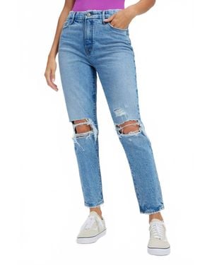 GOOD AMERICAN The Weekender Jeans - Blue