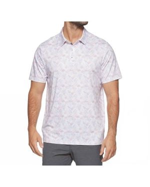 Flag & Anthem Pasadena Short Sleeve Toucan Print Performance Shirt - White