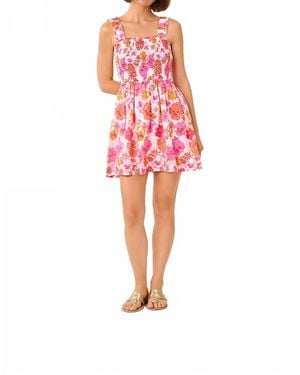 Lilly Pulitzer Hadly Skirted Romper - Red