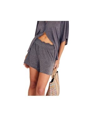 Momoní Lurex Bee Shorts - Black