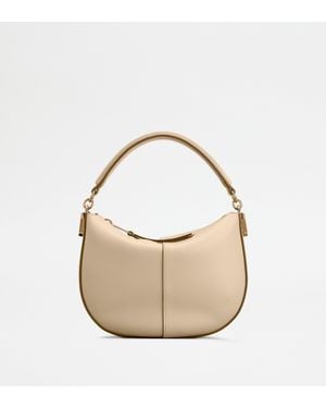 Tod's T Case Hobo Bag - Metallic