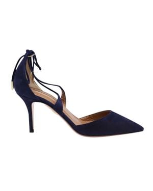 Aquazzura Very Matilde 85 Pumps - Blue