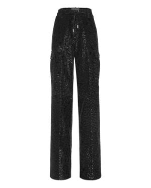 Philipp Plein Velvet Palace Cargo Fit - Black