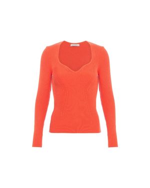 PAOLA BERNARDI Rute Top - Red
