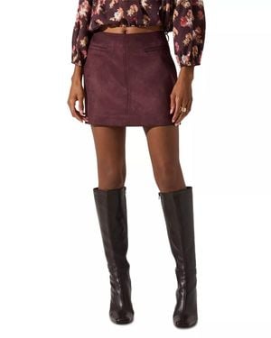 Astr Laudine Mini Skirt - Red