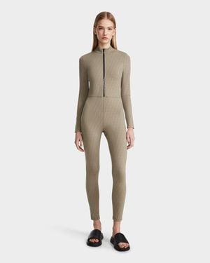 Rudsak Shanya Monogram Bodysuit - Natural