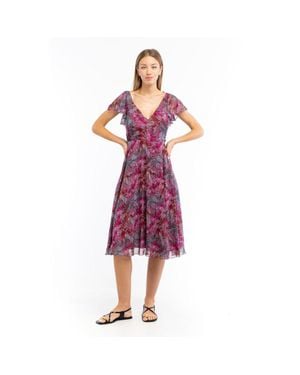 Patrizia Pepe Polyester Casual Dress - Purple