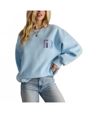 Panache Apres Ski Club Sweatshirt - Blue