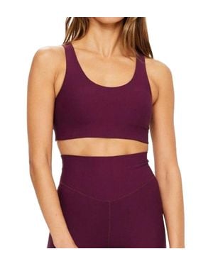 The Upside Peached Jade Bra - Purple