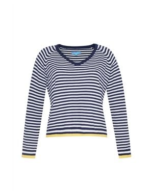 BURGESS SWEATERS Ivy Sweater - Blue