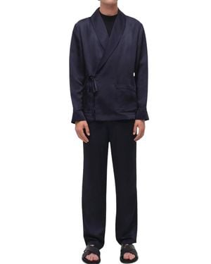 Jonathan Simkhai Konrad Kimono Jacket - Blue