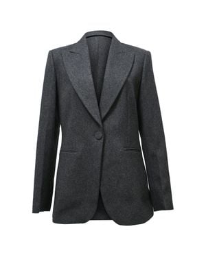 Sandro Sandro X Clara Luciani Brushed Blazer - Black