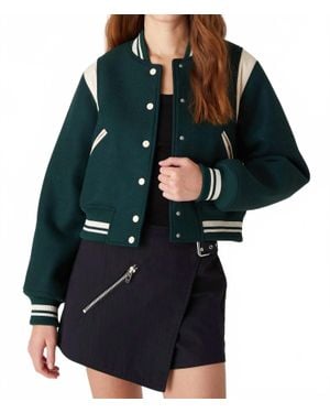 Blank NYC Smart Move Jacket - Green