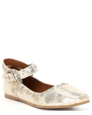 Free People Mystic Mary Jane Flat - Natural