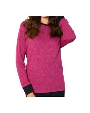 French Kyss Scoop Neck Top - Pink