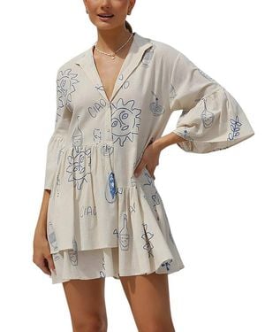 CAMILA BLANCO Mini Dress - Gray